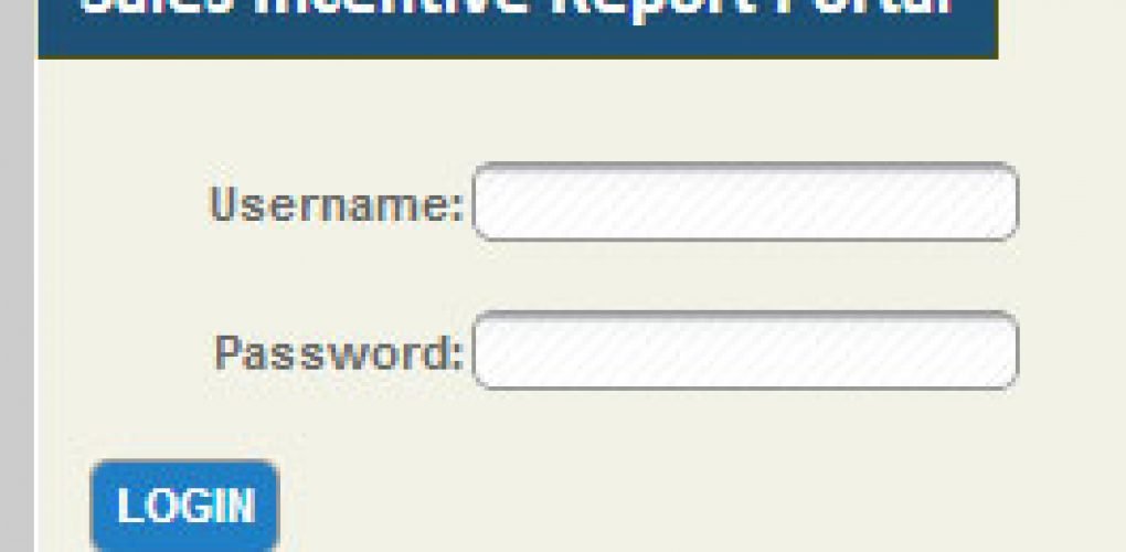 Incentive Report Portal