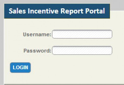 Incentive Report Portal