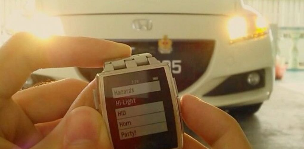 Smartwatch-Vehicle Remote Control