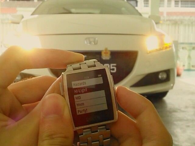 Smartwatch-Vehicle Remote Control